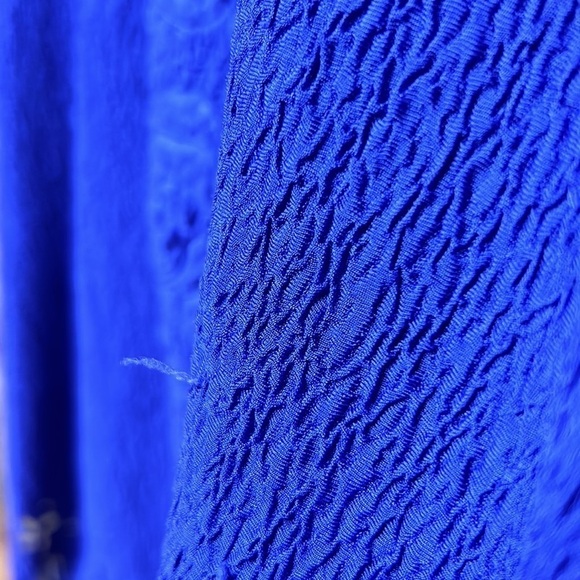 MaxiMa purple vintage fringe top with floral design size 2X plus - Picture 6 of 7